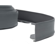 vidaXL Lawn Edgings Grey 4000 x 4 x 5 cm Plastic 5