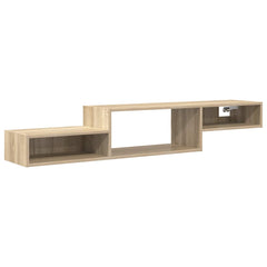 vidaXL Wall-mounted TV Cabinet Wall-Mounted Sonoma Oak 2