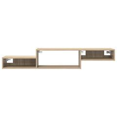 vidaXL Wall-mounted TV Cabinet Wall-Mounted Sonoma Oak 5