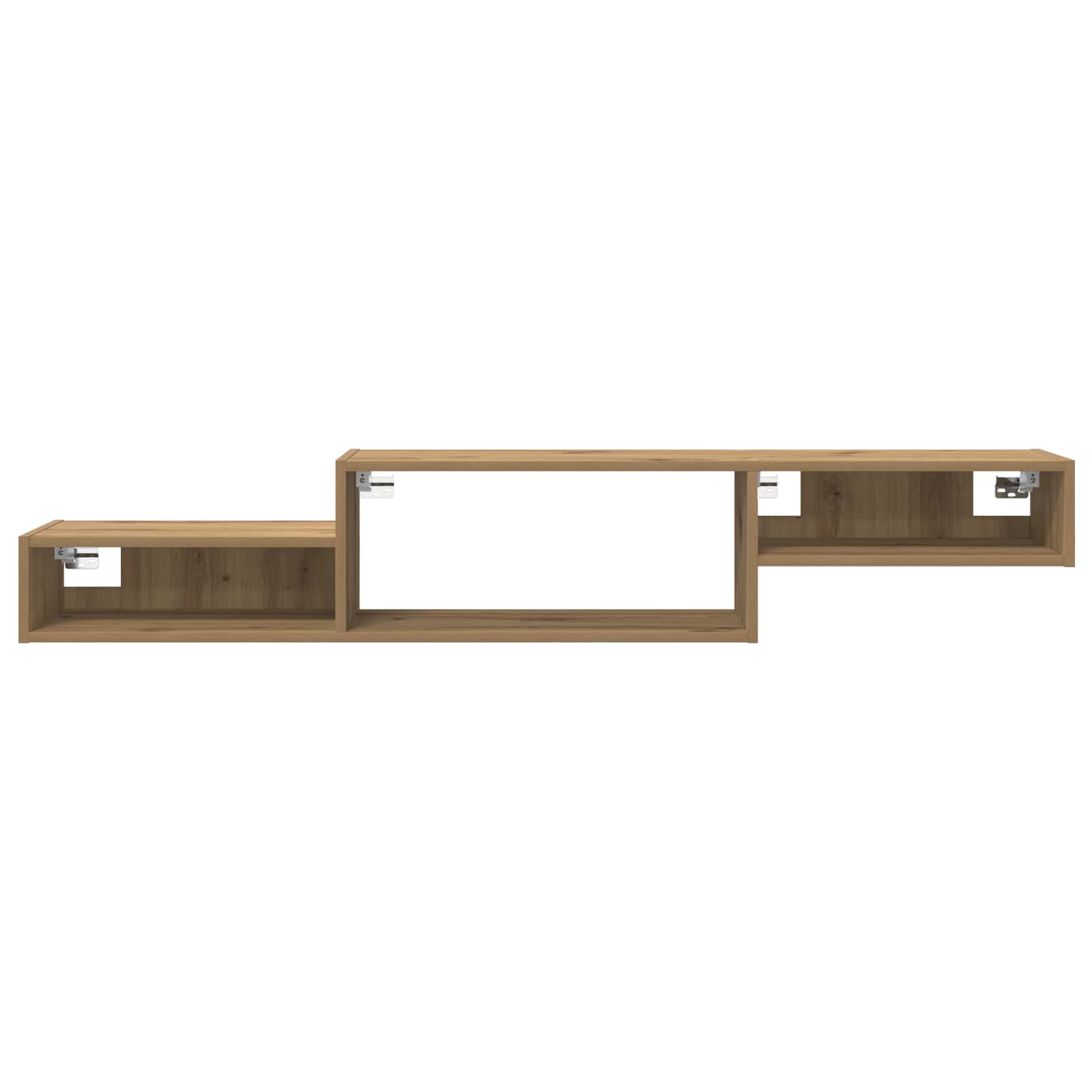 vidaXL Wall-mounted TV Cabinet Wall-Mounted Artisan Oak 5