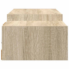 vidaXL Wall-mounted TV Cabinet Wall-Mounted Sonoma Oak 6