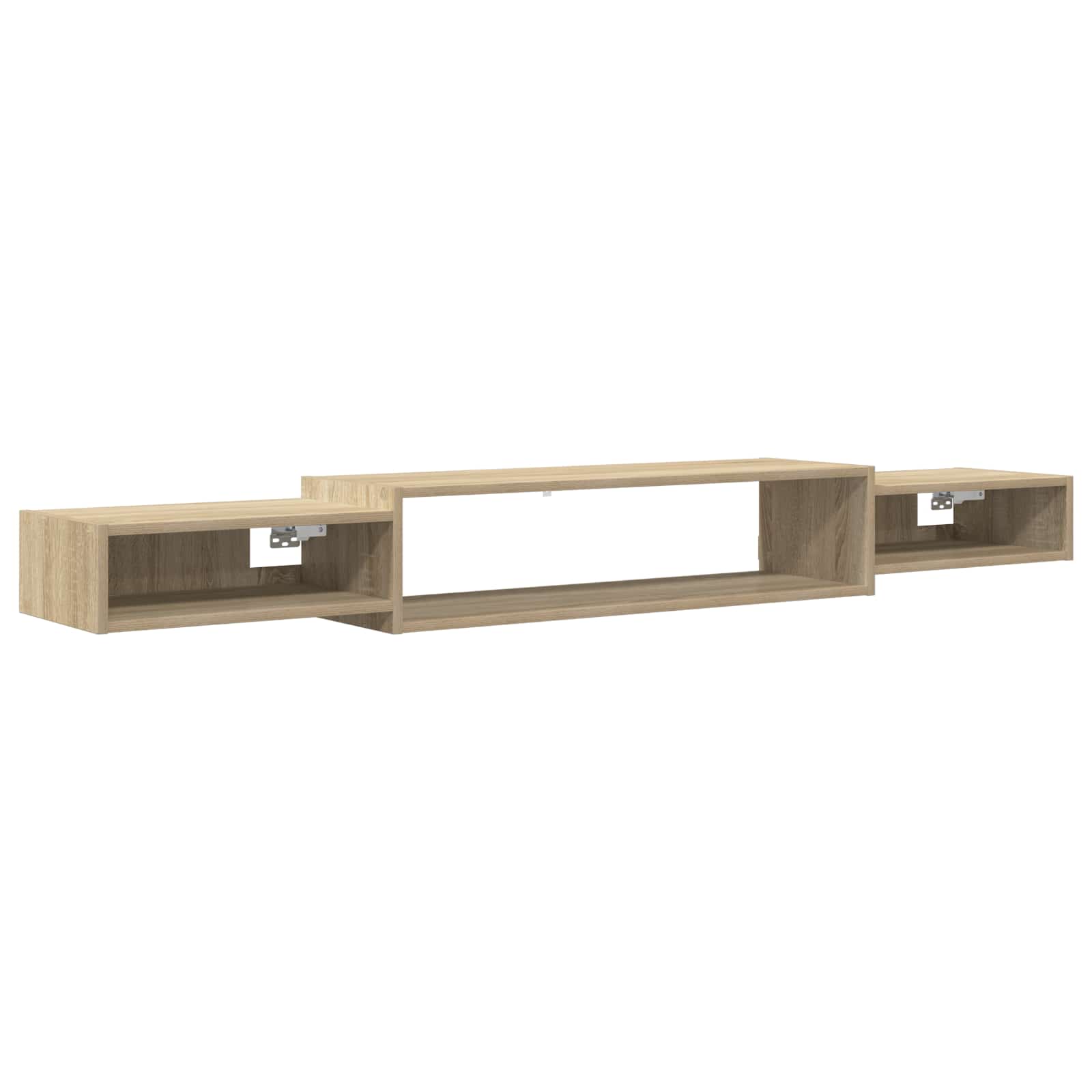 vidaXL Wall-mounted TV Cabinet Wall-Mounted Sonoma Oak 2