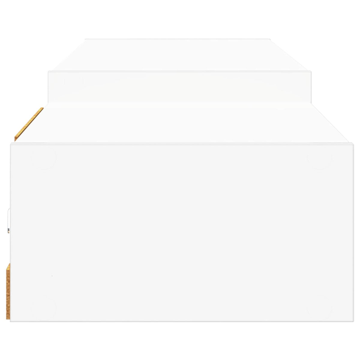 Wall-mounted TV Cabinet Wall-Mounted Length 220 cm White