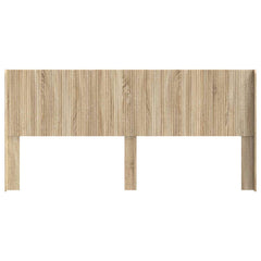 vidaXL Headboard Sonoma Oak Engineered Wood 4