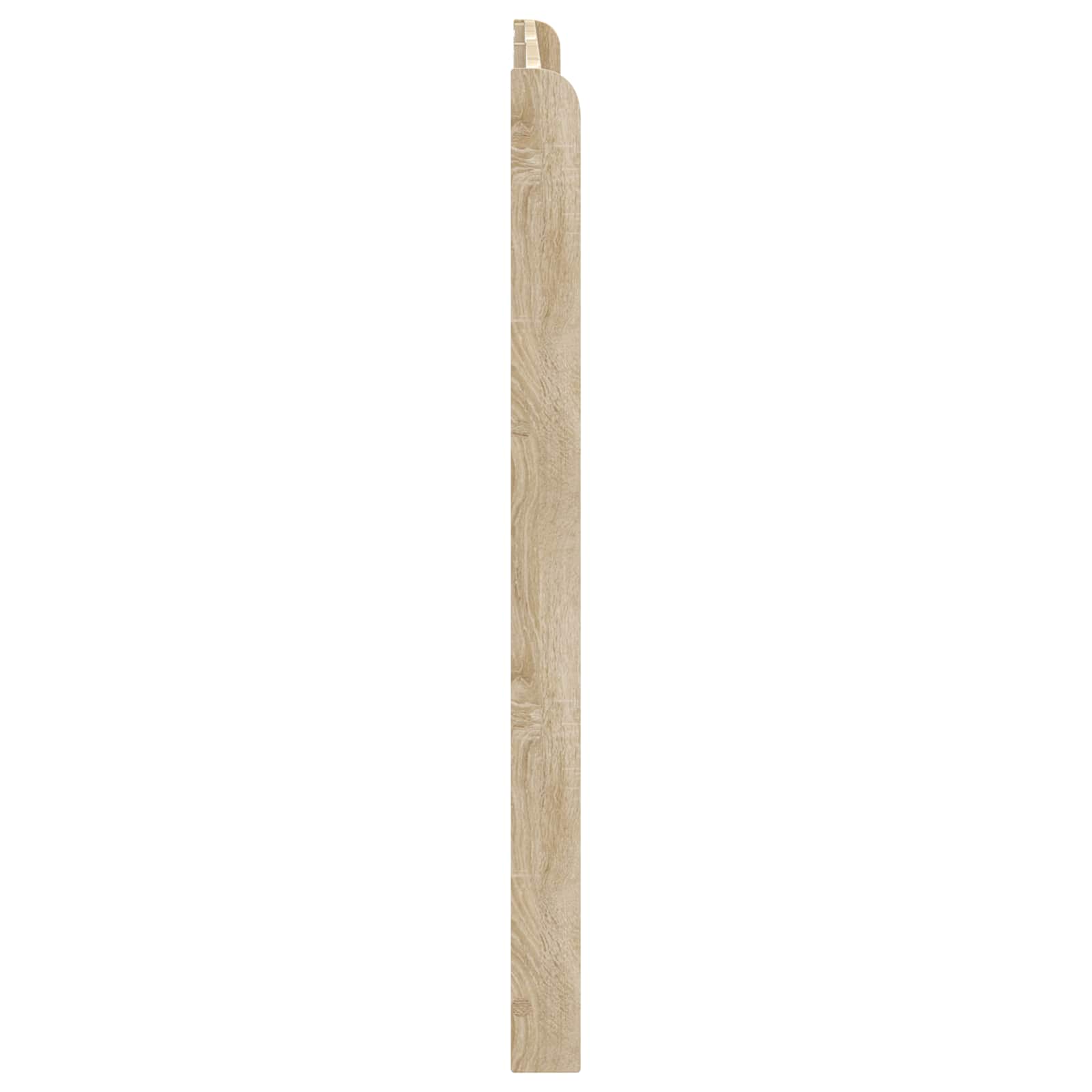 vidaXL Headboard Sonoma Oak Engineered Wood 5