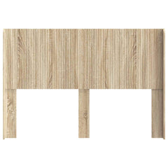 vidaXL Headboard Sonoma Oak 4