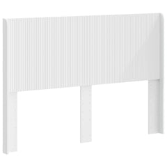 Headboard Engineered Wood White 140 cm