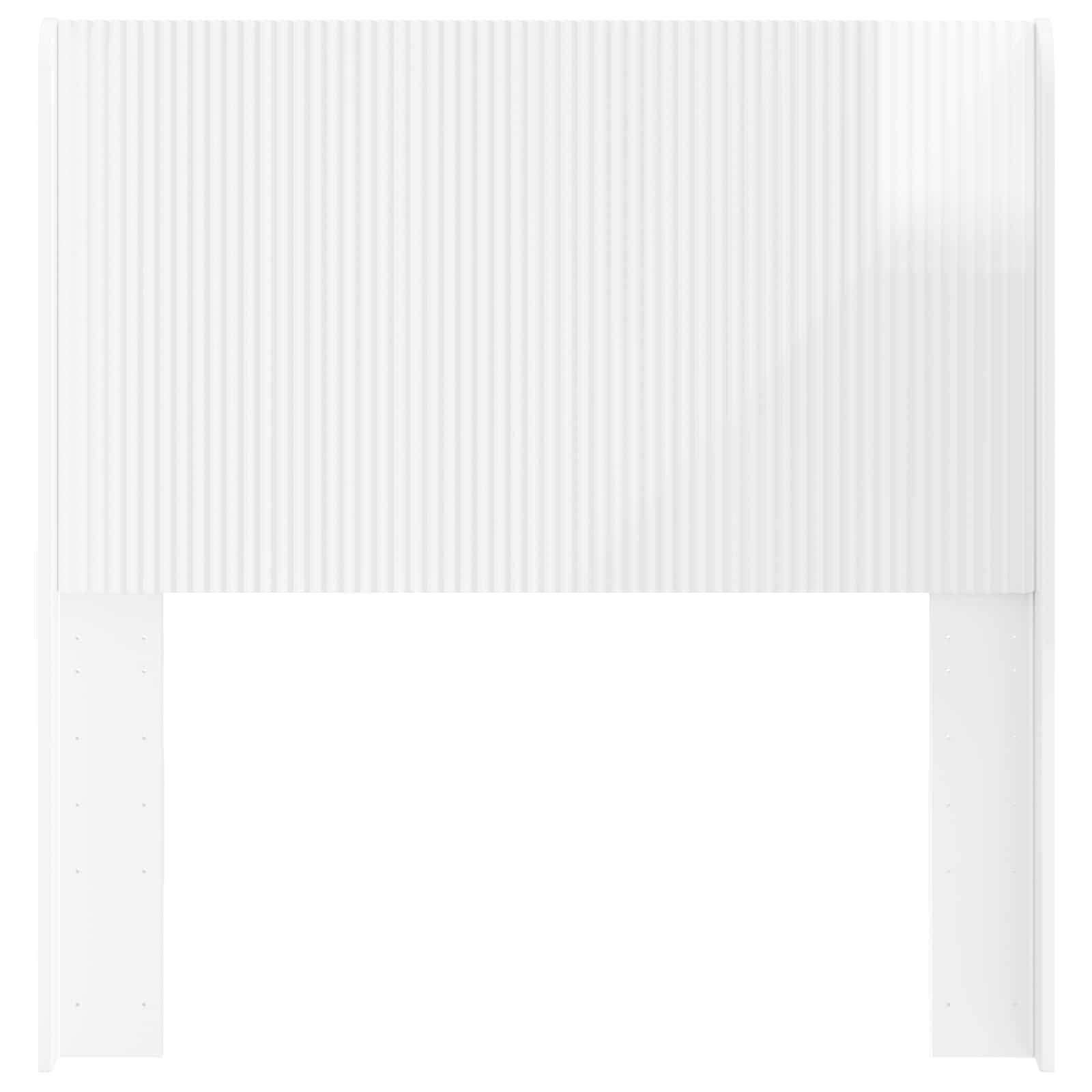 vidaXL Headboard High Gloss White 4