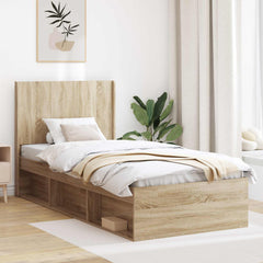 vidaXL Headboard Engineered Wood Sonoma oak