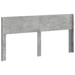 vidaXL Headboard Concrete Grey PB 2