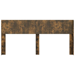 vidaXL Headboard Smoked Oak PB 4