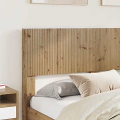 vidaXL Headboard Artisan Oak PB 3