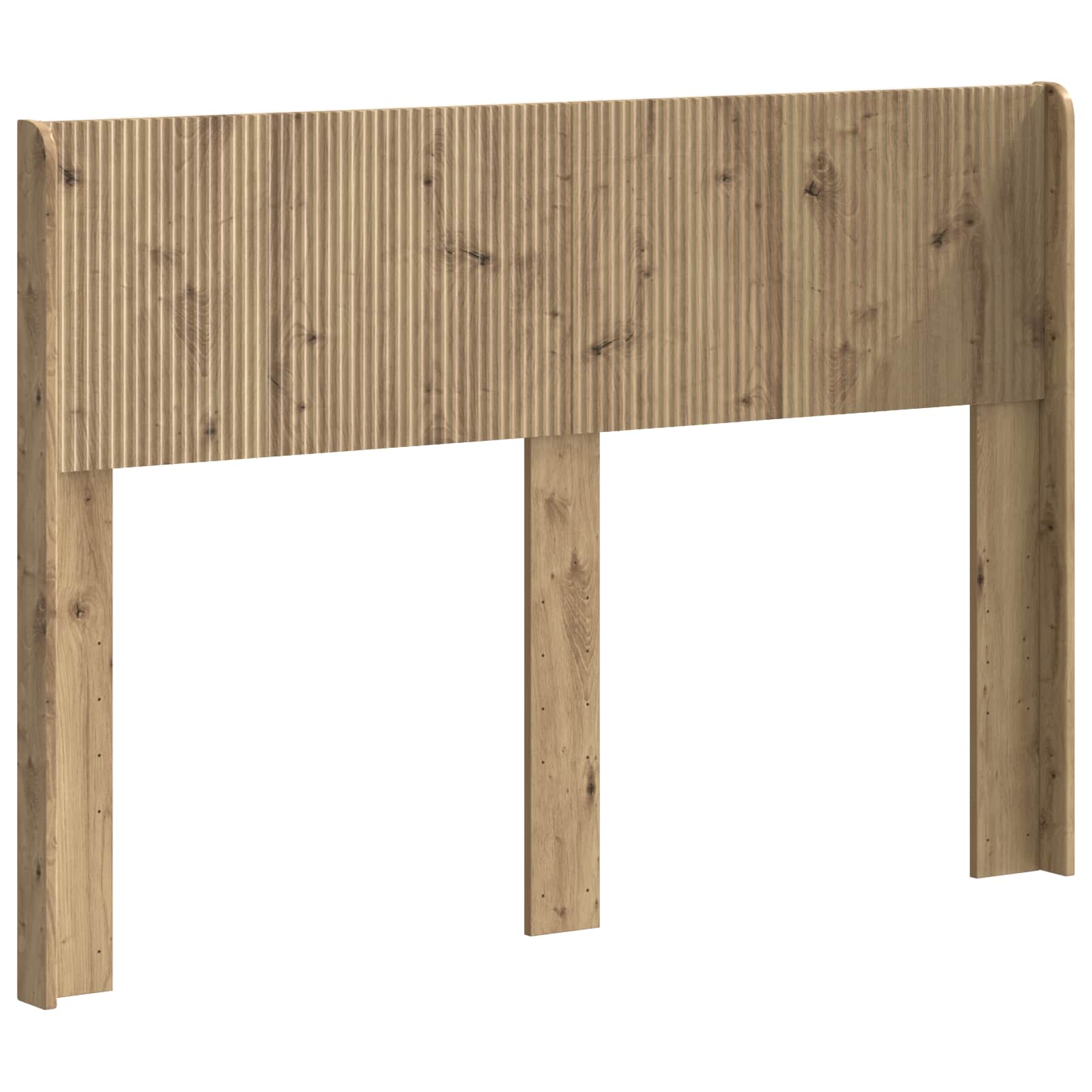 vidaXL Headboard Artisan Oak PB 2
