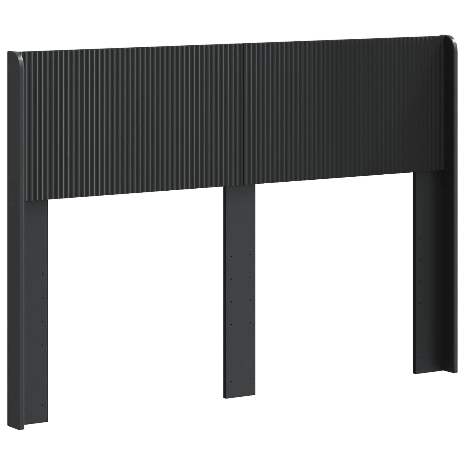 vidaXL Headboard Black PB 2