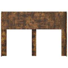 vidaXL Headboard Smoked Oak PB 4