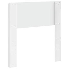 vidaXL Headboard High Gloss White PB 6