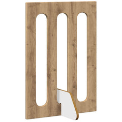 vidaXL Folding Pet Fence 2 pcs Artisan Oak 100.5 x 38 x 70 cm 4