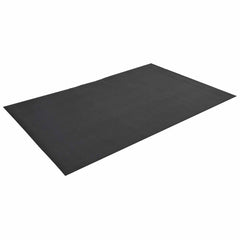 vidaXL Sport Protection Mat Black 183 x 122 x 0.6 cm High-density PVC 4