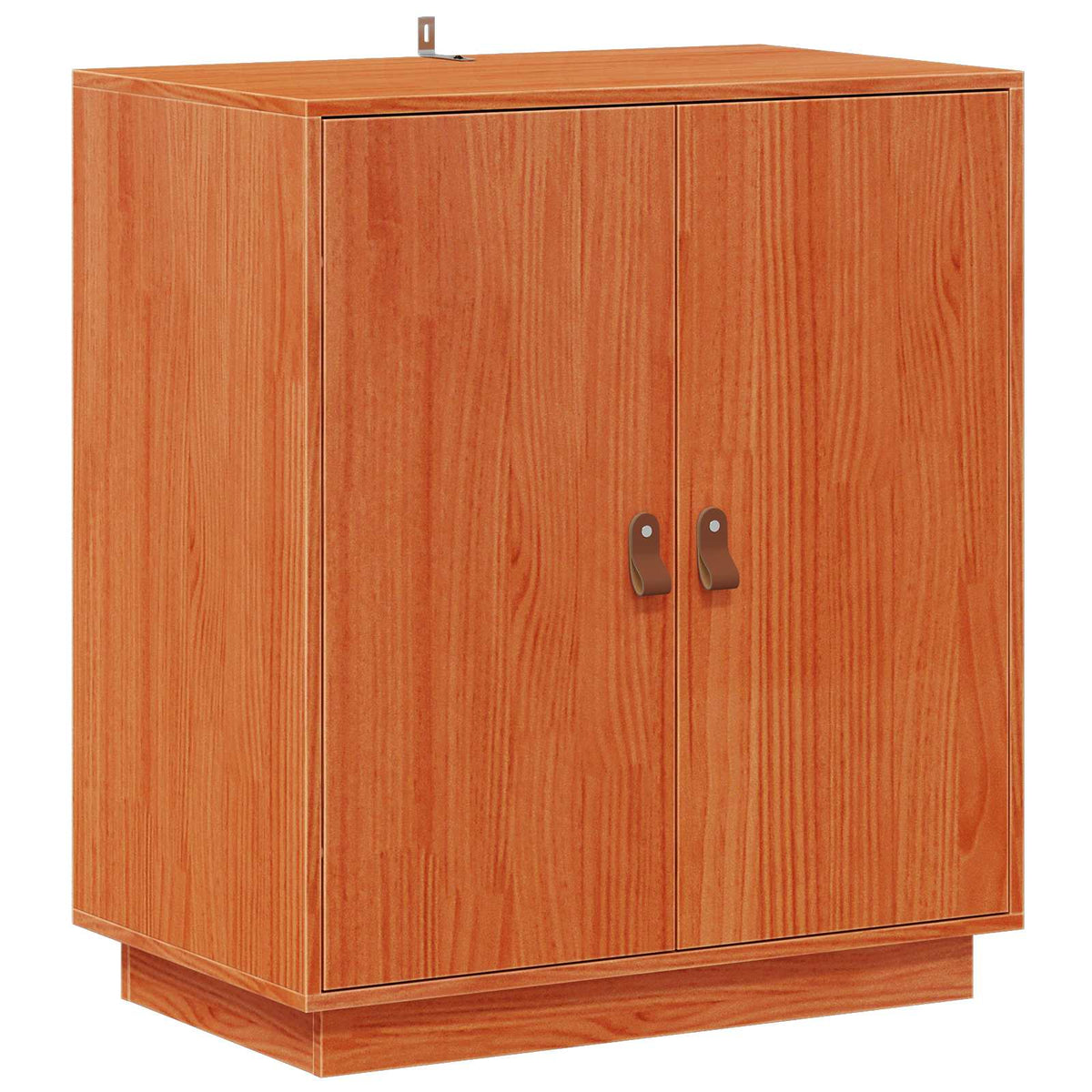 vidaXL Sideboard Wax Brown 65.5 x 40 x 75 cm Solid Pine Wood 2