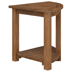 vidaXL Bathroom Side Table Natural 45 x 45 x 46 cm Solid Teak Wood 4