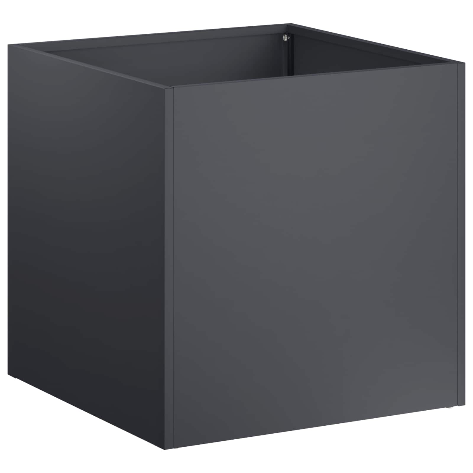 vidaXL Garden Planter Anthracite 35 x 35 x 35 cm Cold-rolled Steel 2