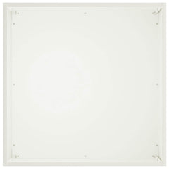vidaXL Garden Planter 2 pcs White 45 x 45 x 45 cm Cold-rolled Steel 5