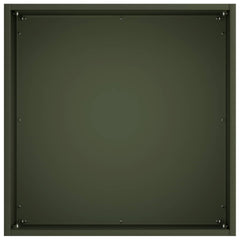 vidaXL Garden Planter 2 pcs Olive Green 45 x 45 x 45 cm 5