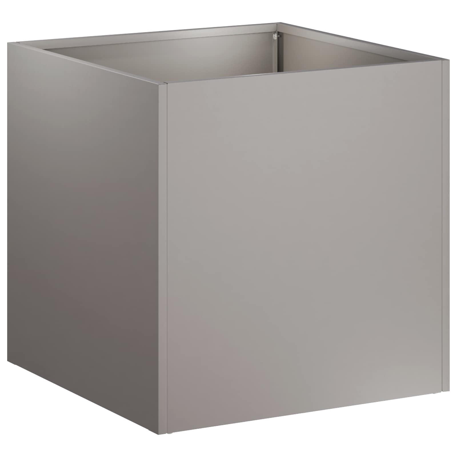 vidaXL Garden Planter 2 pcs Rusty 45 x 45 x 45 cm Weathering Steel 3
