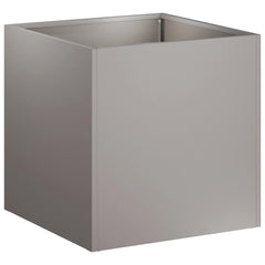 vidaXL Garden Planter 2 pcs Rusty 45 x 45 x 45 cm Weathering Steel 3