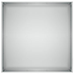 vidaXL Garden Planter 2 pcs Silver 40 x 40 x 20 cm Galvanised Steel 5