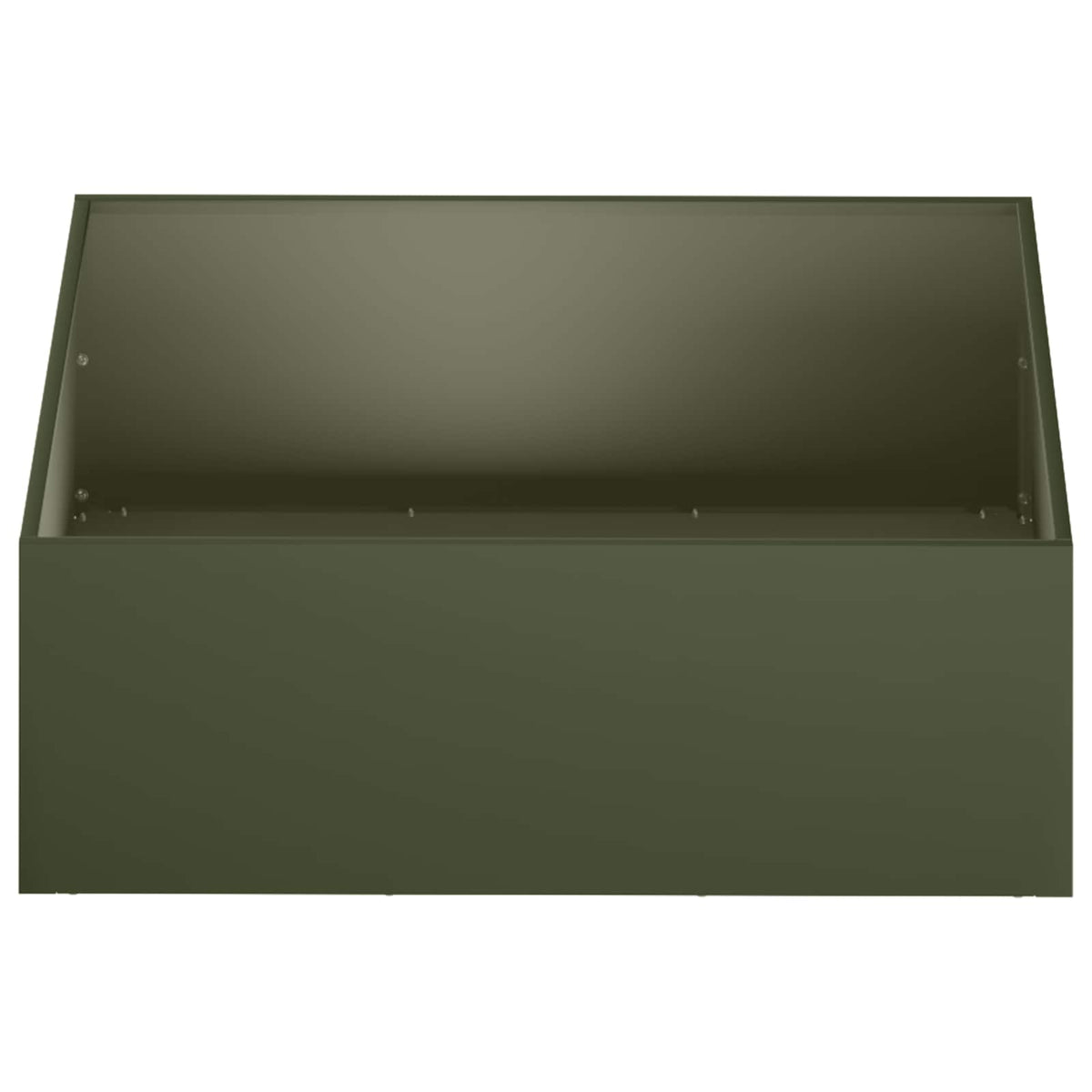 Garden Planter 2 pcs Olive Green Depth 60 cm 20 cm