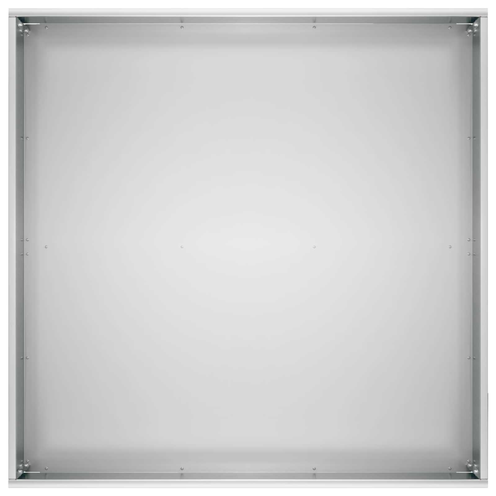 vidaXL Garden Planter Silver 60 x 60 x 20 cm Galvanised Steel 4