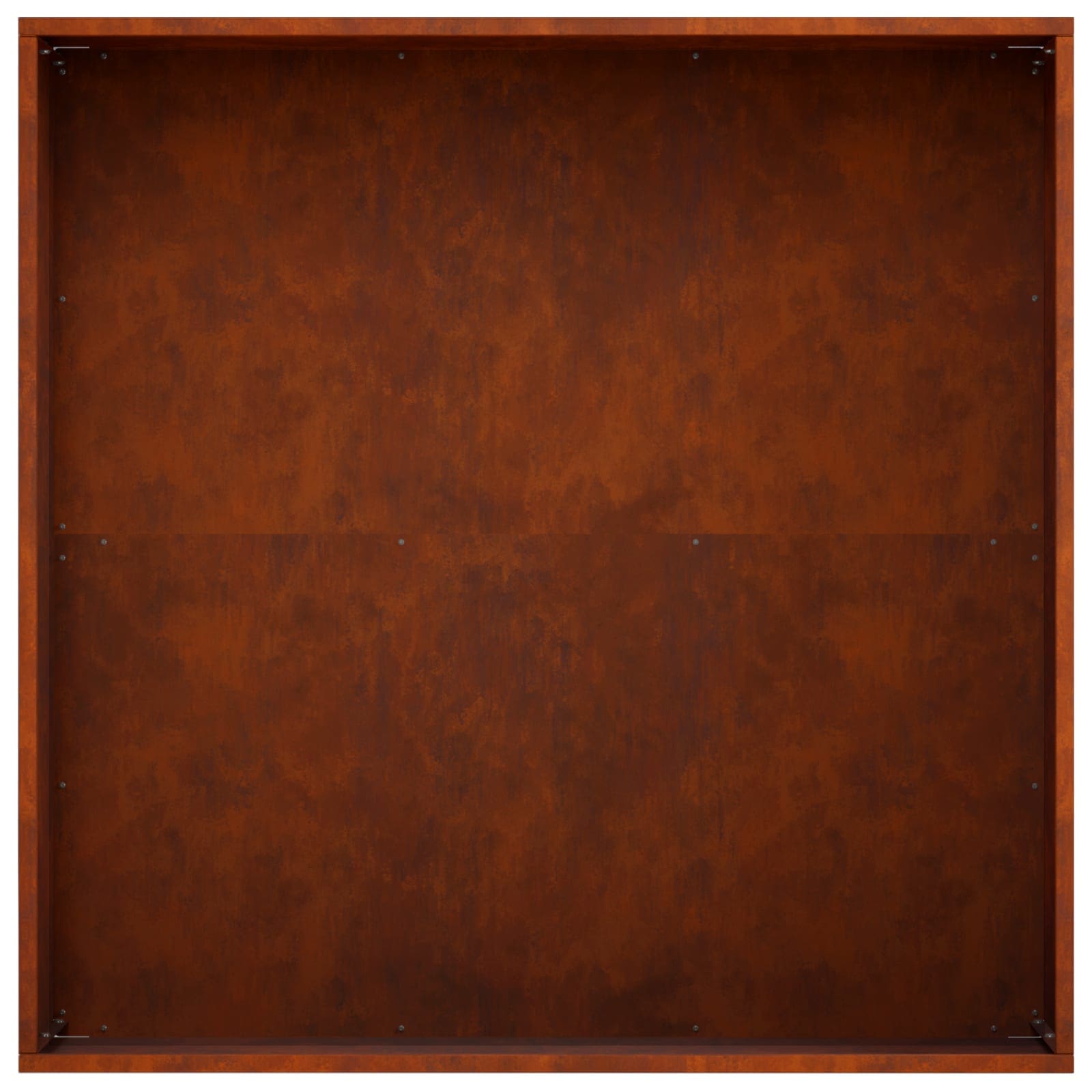 vidaXL Garden Planter Rusty 60 x 60 x 20 cm Weathering Steel 5