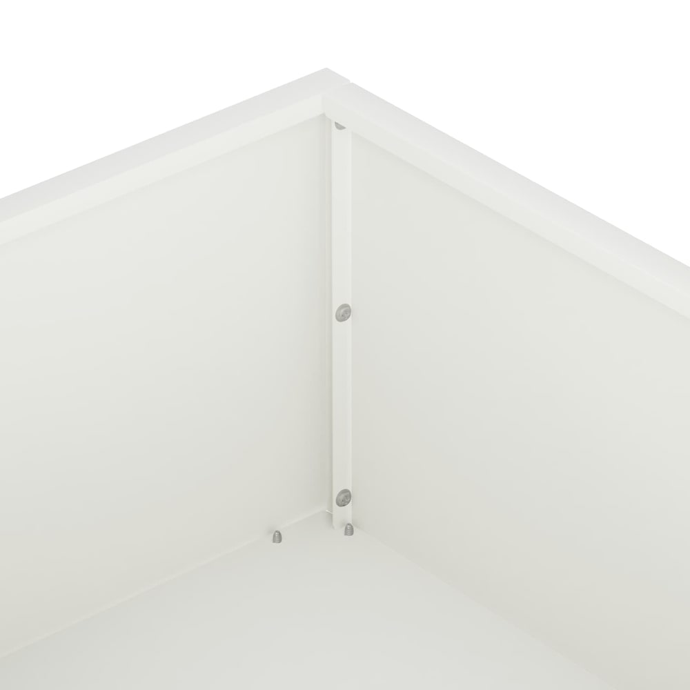 Garden Planter Cold-rolled Steel White Depth