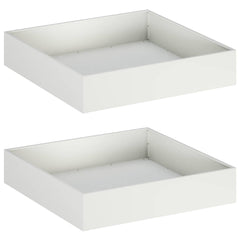 Garden Planter Cold-rolled Steel White Depth