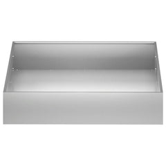 vidaXL Garden Planter Silver 100 x 100 x 20 cm Galvanised Steel 3
