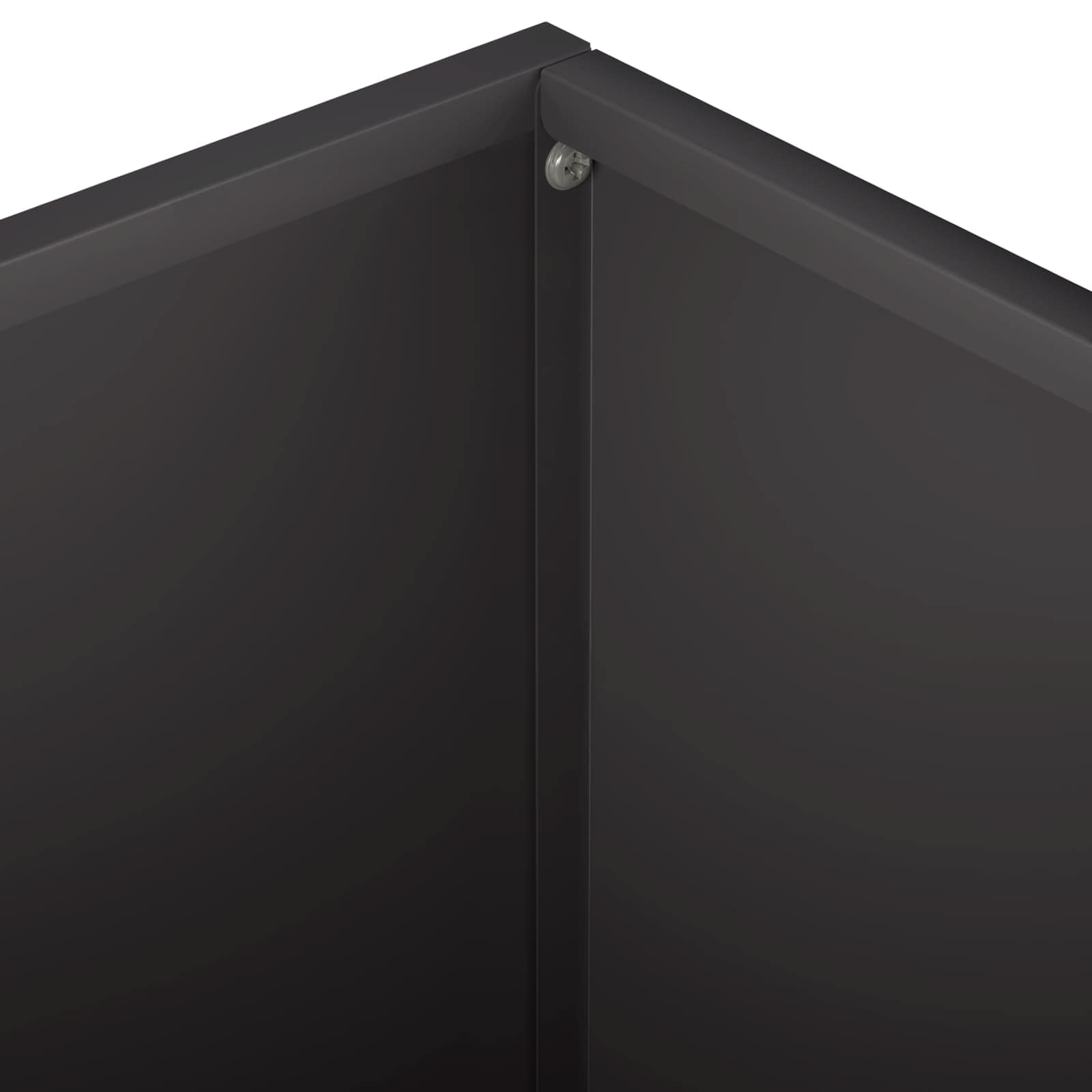 vidaXL Garden Planter Black 40 x 40 x 30 cm Cold-rolled Steel 5