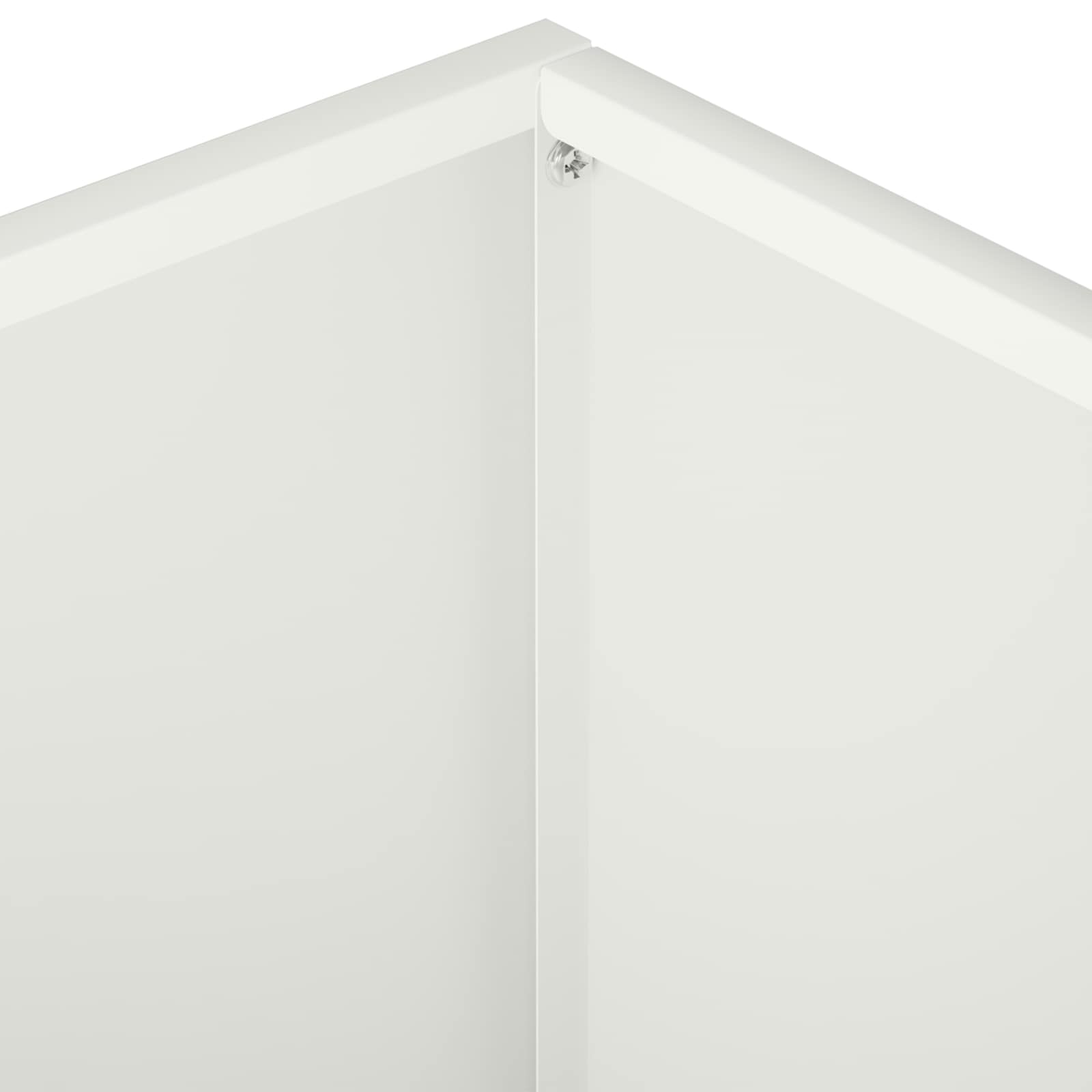 vidaXL Garden Planter White 40 x 40 x 30 cm Cold-rolled Steel 5