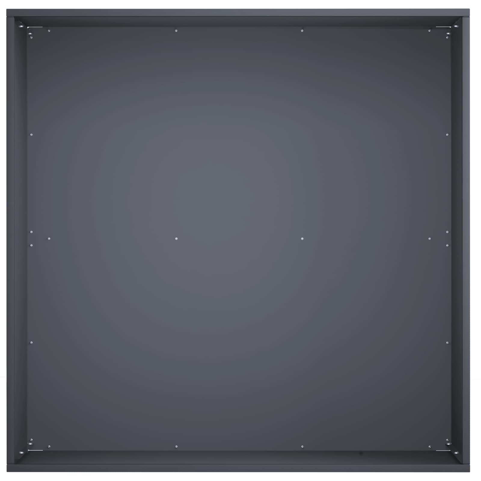 vidaXL Garden Planter Anthracite 40 x 40 x 30 cm Cold-rolled Steel 4