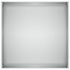 vidaXL Garden Planter Silver 60 x 60 x 30 cm Galvanised Steel 4