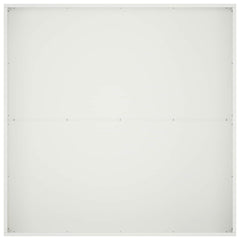 vidaXL Garden Planter White 80 x 80 x 30 cm Cold-rolled Steel 4
