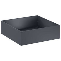 vidaXL Garden Planter Anthracite 80 x 80 x 30 cm Cold-rolled Steel 2