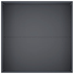 Garden Planter 2 pcs Anthracite Depth 80 cm 40 cm