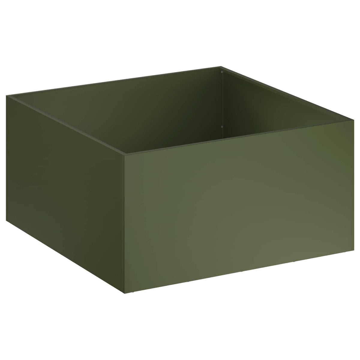 Garden Planter 2 pcs Olive Green Depth 80 cm 40 cm