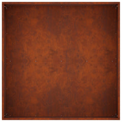 vidaXL Garden Planter Rusty 80 x 80 x 40 cm Weathering Steel 5