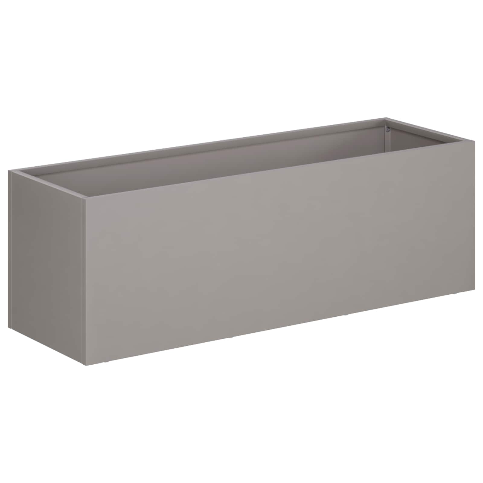 vidaXL Garden Planter 2 pcs Rusty 40 x 20 x 20 cm Weathering Steel 4