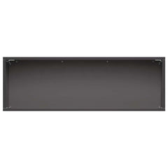 vidaXL Garden Planter 2 pcs Black 60 x 20 x 20 cm Cold-rolled Steel 5