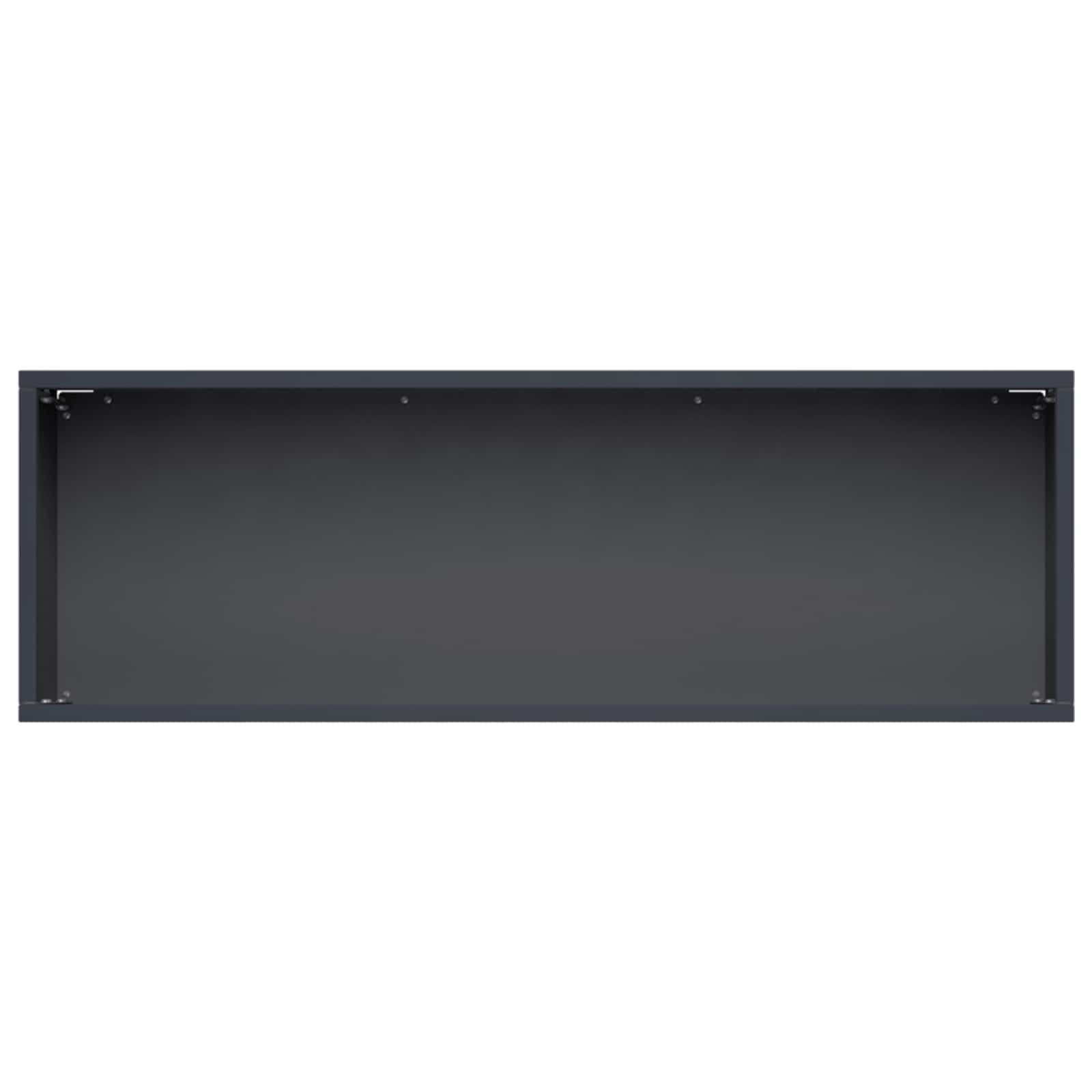 vidaXL Garden Planter Anthracite 60 x 20 x 20 cm Cold-rolled Steel 4