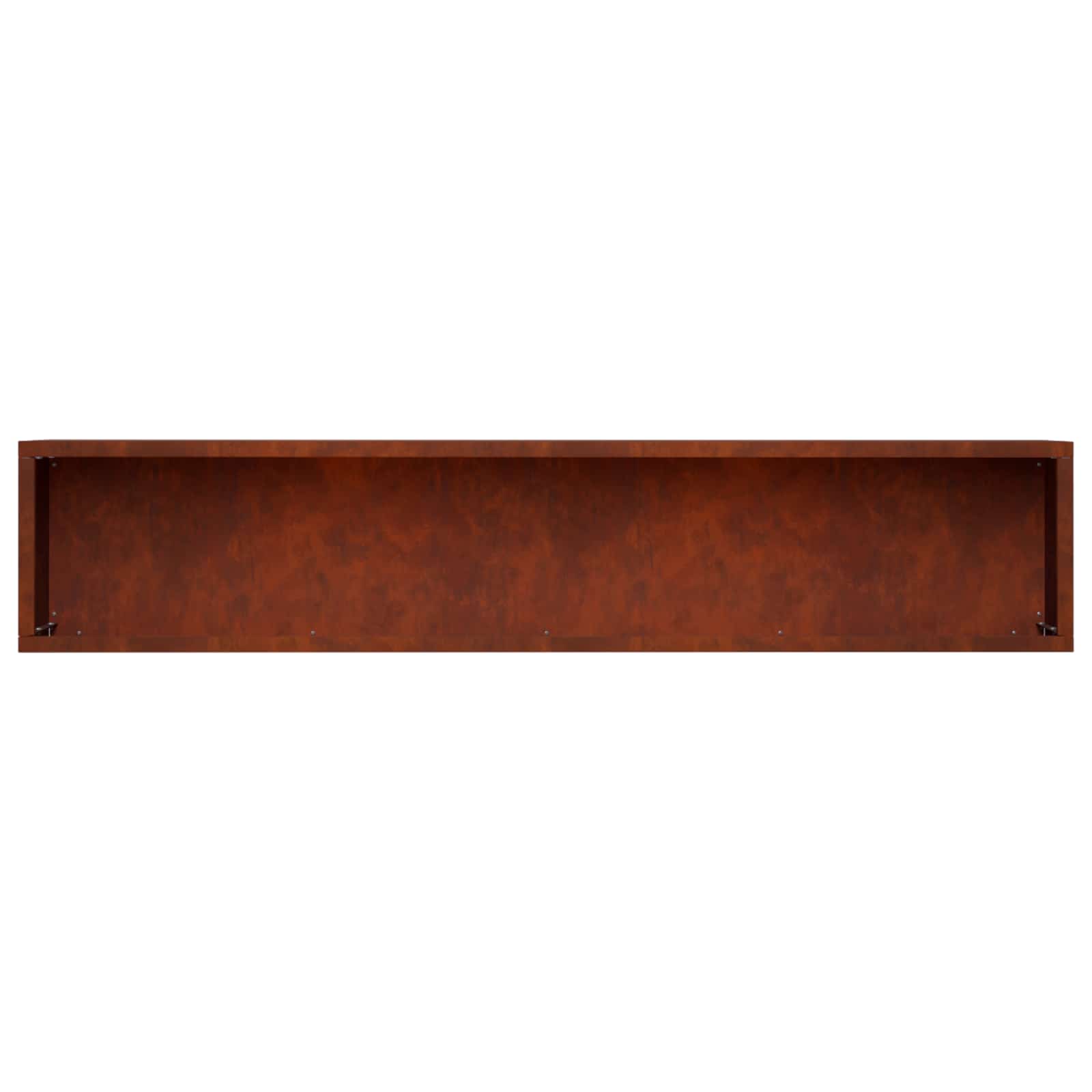 vidaXL Garden Planter 2 pcs Rusty 100 x 20 x 20 cm Weathering Steel 6