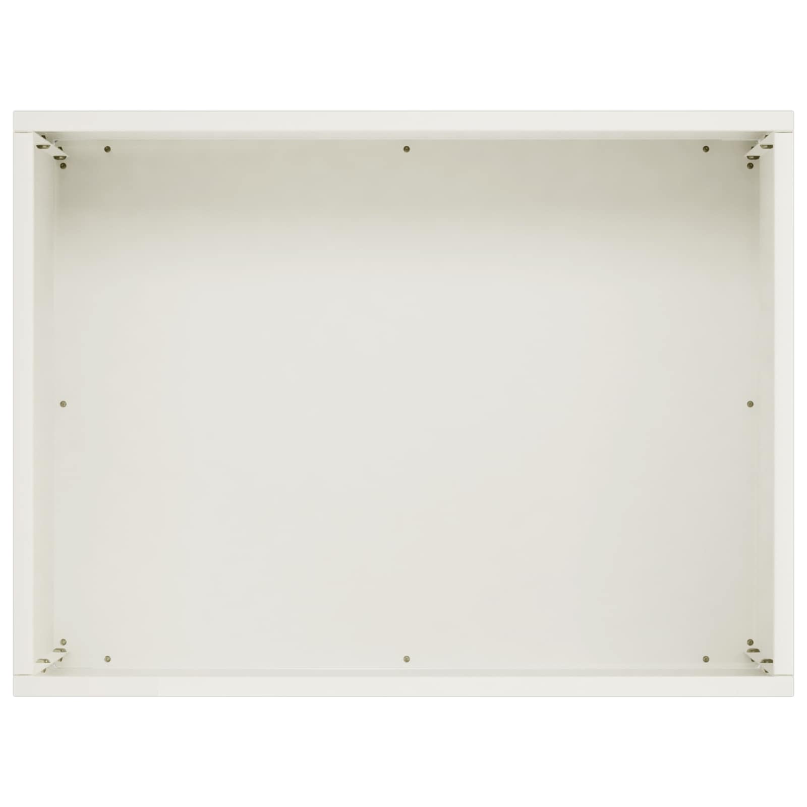 vidaXL Garden Planter White 40 x 30 x 30 cm Cold-rolled Steel 4